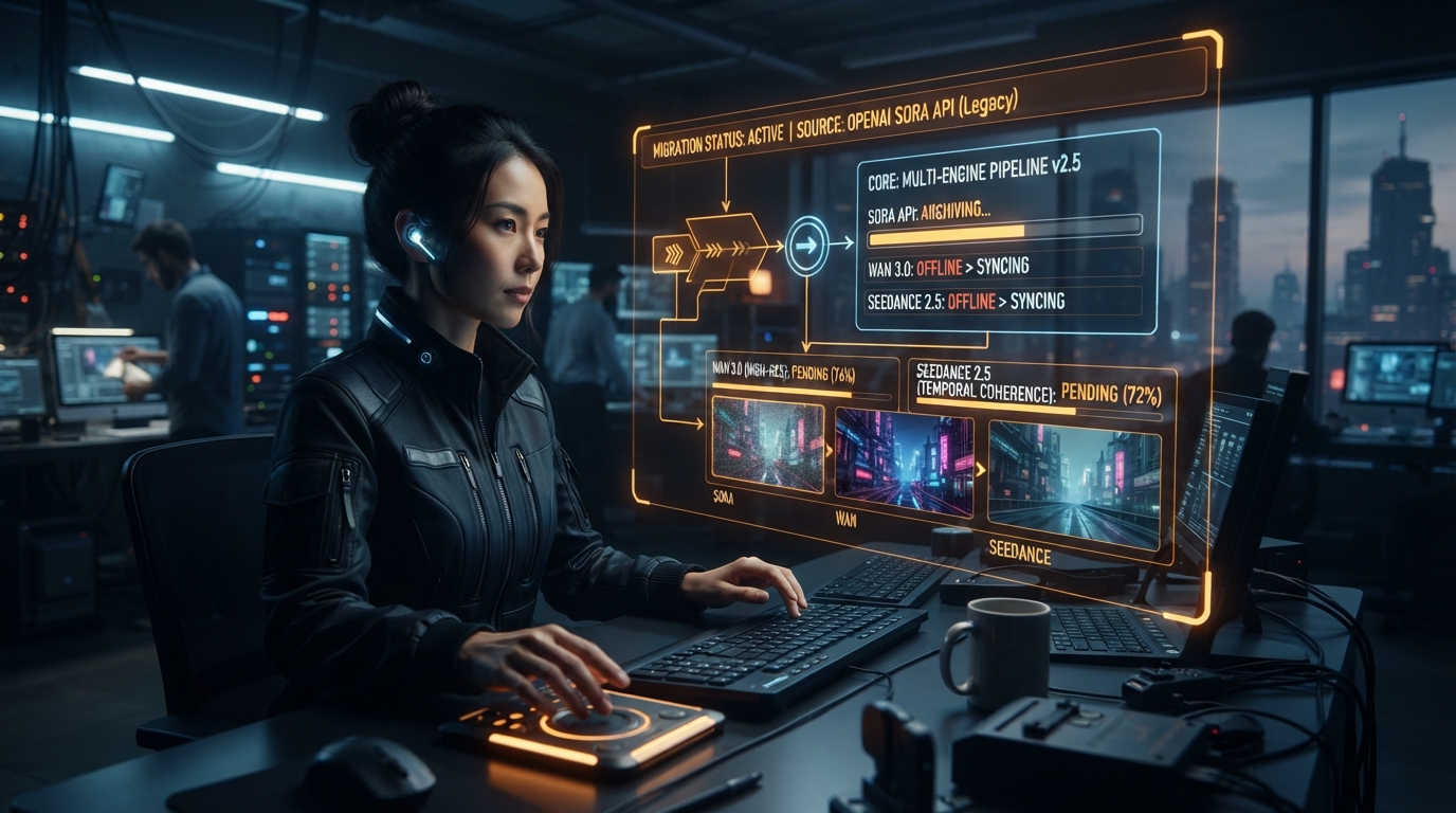 Mandatory OpenAI Sora API Migration (September 24, 2026 Shutdown): Complete Technical Guide to Multi-Engine Video Architecture (Wan 3.0, Seedance 2.5 & Grok Imagine 2.0) on DX Builder